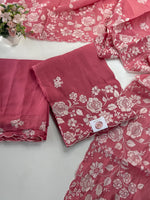 Soft Chanderi unstitched salwar set / NC159
