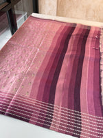 Soft seminTussar Silk Saree /MD373